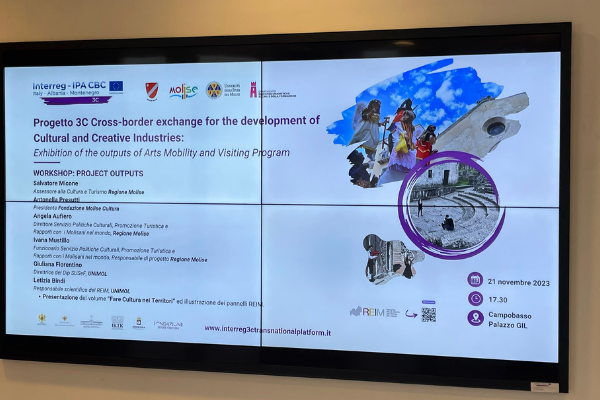 Exhibition of the outputs of Arts Mobility and Visiting Program - Final Event Molise Region